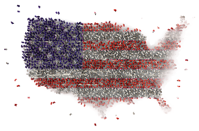 US Hypertension Distribution Map